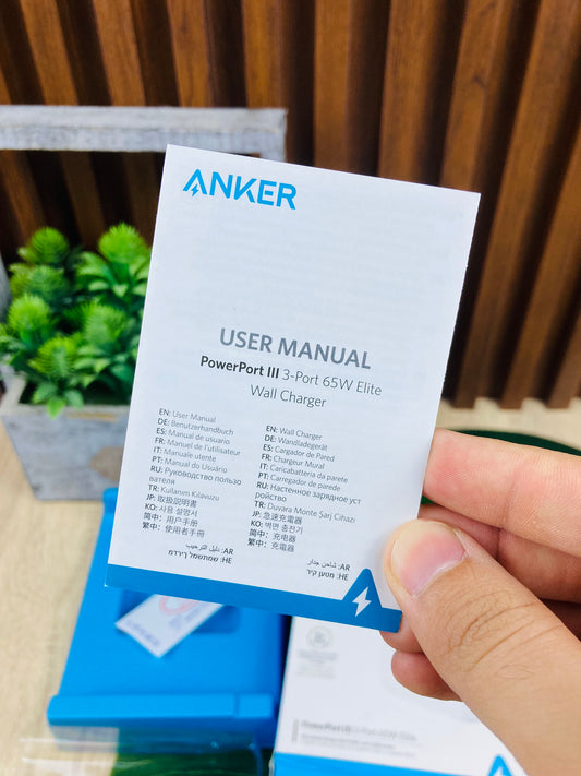 Anker power port lll elite 65w