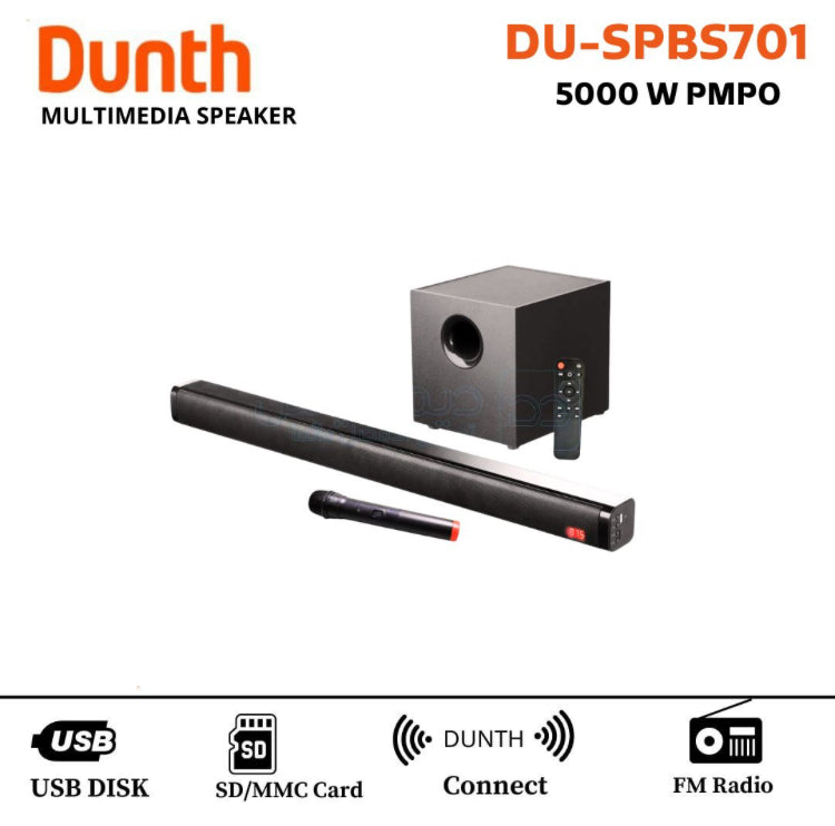 Soundbar + subwoofer dunth SPBS710