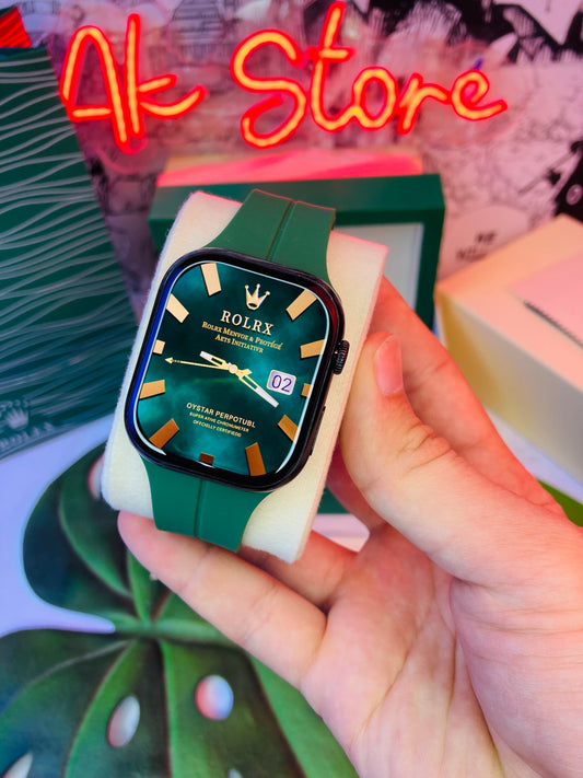 Smartwatch series 10 Rolex edition green