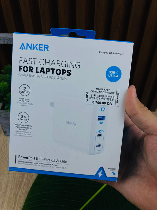 Anker power port lll elite 65w