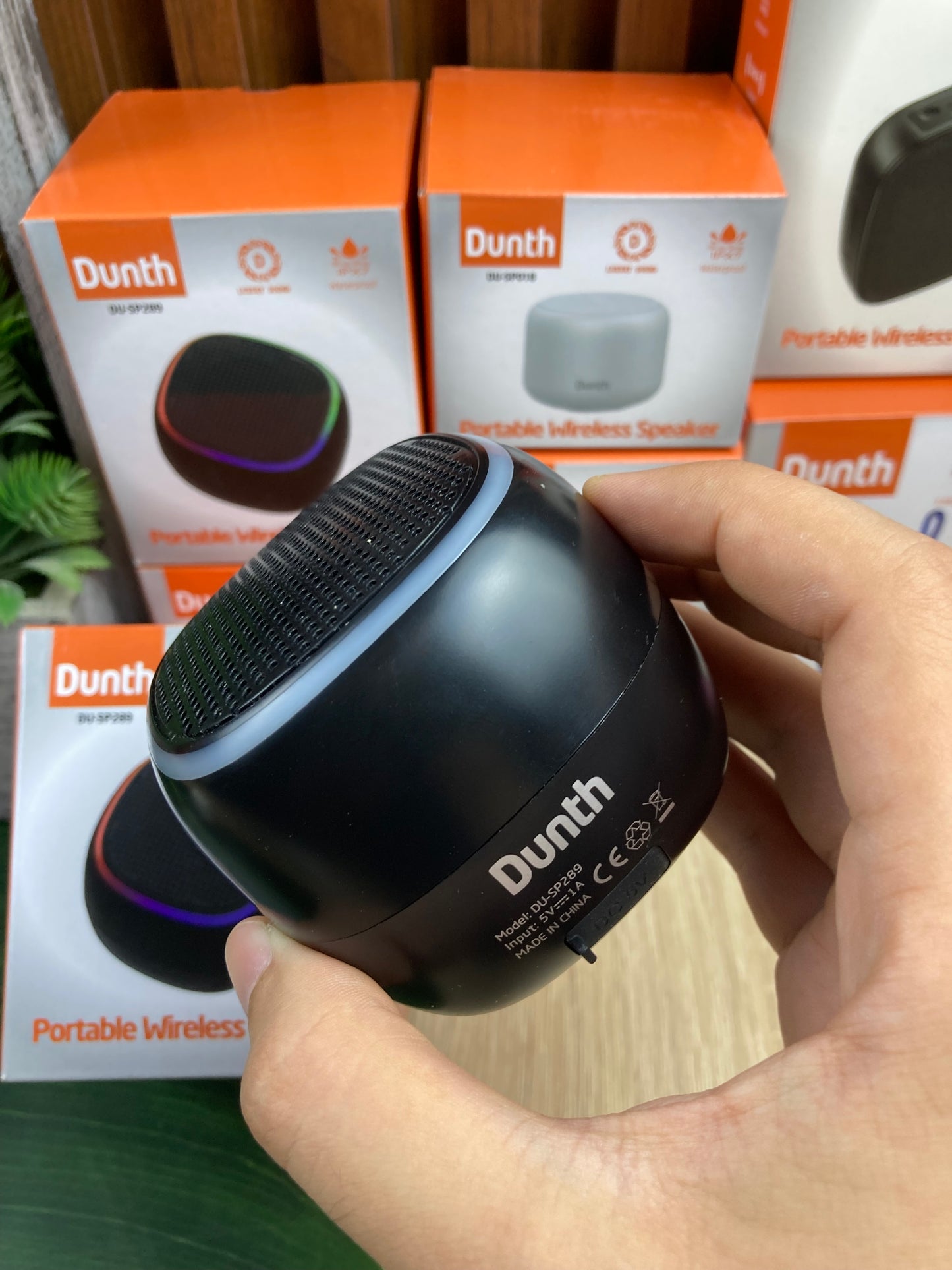 Mini portable speaker dunth waterproof