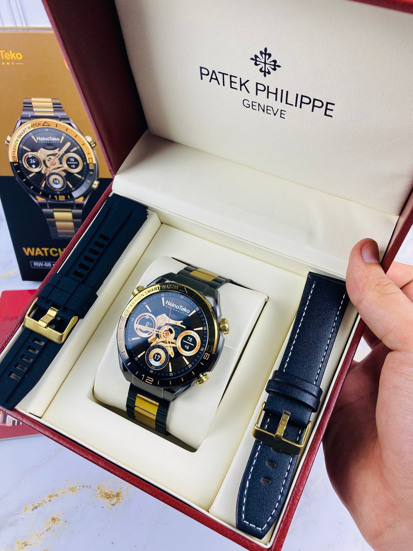 Smartwatch hainoteko rw68 watch ultimate